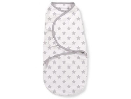 INGENUITY SUMMER SwaddleMe™ Original Swaddle Grey star pólyázó takaró