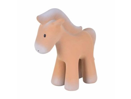 Tikiri Farm - csörgő és rágóka természetes gumiból (Variáns Lovacska)