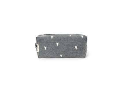 STUDIO NOOS - Denim POUCH - Multifunkciós tok (Variáns Grey Hearts)
