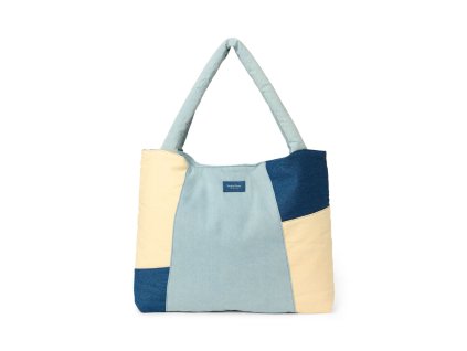 STUDIO NOOS - Patchwork MOM BAG táska (Variáns Denim)