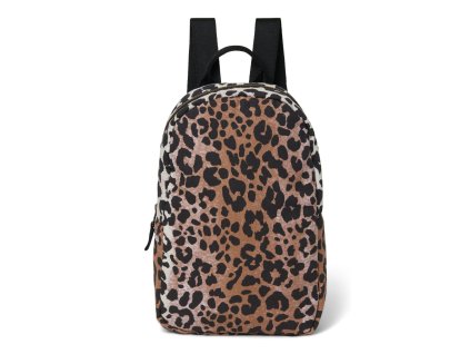 STUDIO NOOS - Soft - Mini BACKPACK - Puha pamut hátizsák (Variáns Hazel Leopard)