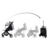 Fillikid Styler Elite sport babakocsi – black melange