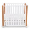 KINDERKRAFT SELECT Postieľka drevená Koya s funkciou ohrádky vrátane matraca White, Premium (Variáns White, Premium)
