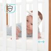 KINDERKRAFT SELECT Postieľka drevená Koya s funkciou ohrádky vrátane matraca White, Premium (Variáns White, Premium)