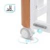 KINDERKRAFT SELECT Postieľka drevená Koya s funkciou ohrádky vrátane matraca White, Premium (Variáns White, Premium)