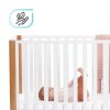 KINDERKRAFT SELECT Postieľka drevená Koya s funkciou ohrádky vrátane matraca White, Premium (Variáns White, Premium)