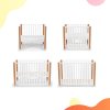 KINDERKRAFT SELECT Postieľka drevená Koya s funkciou ohrádky vrátane matraca White, Premium (Variáns White, Premium)