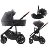 Britax Römer 3az 1-ben babakocsi szett Smile 5Z + mózeskosár + Baby-Safe PRO gyerekülés (Variáns: Space Black)