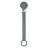 NATTOU Klip na cumlík silikón dark grey (Variáns dark grey)
