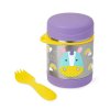 SKIP HOP Állatkerti termosz ételhez kanállal/villával 325 ml, 3+ + AQUAINT 500 ml (Variáns Agyaras cethal)