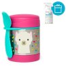 SKIP HOP Állatkerti termosz ételhez kanállal/villával 325 ml, 3+ + AQUAINT 500 ml (Variáns Agyaras cethal)