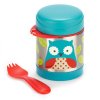 SKIP HOP Állatkerti termosz ételhez kanállal/villával 325 ml, 3+ + AQUAINT 500 ml (Variáns Agyaras cethal)