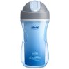 CHICCO Sport termo pohár szívószállal 266 ml – kék 14h+
