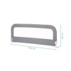 Fillikid Zábrana na postel Lara grey 150x60 (Variáns grey)