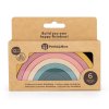 PETITE&MARS Szilikon összerakható játék Rainbow 12h+