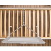 Reer Zábrana na postel 150cm grey/white (Variáns grey/white)