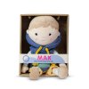 PETITE&MARS Bábika plyšová Max 0m+, 35 cm (Variáns Max)