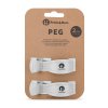 PETITE&MARS Peg Babakocsi csipesz (2 db) (Variáns Black)