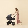 MUUVO Quick 4.0 kombinált babakocsi szett 2az1-ben + CYBEX Aton B2 i-Size gyerekülés + bázis (Variáns Classic black)