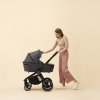 MUUVO Quick 4.0 kombinált babakocsi szett 2az1-ben + CYBEX Aton B2 i-Size gyerekülés + bázis (Variáns Classic black)