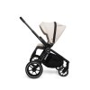 MUUVO Quick 4.0 kombinált babakocsi szett 2az1-ben + CYBEX Aton B2 i-Size gyerekülés + bázis (Variáns Classic black)