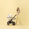 MUUVO Quick 4.0 kombinált babakocsi szett 2az1-ben + CYBEX Aton B2 i-Size gyerekülés + bázis (Variáns Classic black)