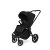MUUVO Quick 4.0 kombinált babakocsi szett 2az1-ben + CYBEX Aton B2 i-Size gyerekülés + bázis (Variáns Classic black)
