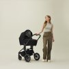 MUUVO Quick 4.0 kombinált babakocsi szett 2az1-ben + CYBEX Aton B2 i-Size gyerekülés + bázis (Variáns Classic black)