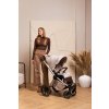 MUUVO kombinált babakocsi Quick Boho szett 2az1-ben + CYBEX Aton B2 i-Size gyerekülés + bázis (Variáns Beige)