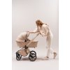 MUUVO kombinált babakocsi Quick Boho szett 2az1-ben + CYBEX Aton B2 i-Size gyerekülés + bázis (Variáns Beige)
