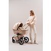 MUUVO kombinált babakocsi Quick Boho szett 2az1-ben + CYBEX Aton B2 i-Size gyerekülés + bázis (Variáns Beige)