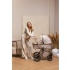 MUUVO kombinált babakocsi Quick Boho szett 2az1-ben + CYBEX Aton B2 i-Size gyerekülés + bázis (Variáns Beige)