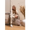 MUUVO kombinált babakocsi Quick Boho szett 2az1-ben + CYBEX Aton B2 i-Size gyerekülés + bázis (Variáns Beige)