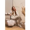 MUUVO kombinált babakocsi Quick Boho szett 2az1-ben + CYBEX Aton B2 i-Size gyerekülés + bázis (Variáns Beige)