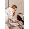 MUUVO kombinált babakocsi Quick Boho szett 2az1-ben + CYBEX Aton B2 i-Size gyerekülés + bázis (Variáns Beige)