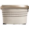 MUUVO kombinált babakocsi Quick Boho szett 2az1-ben + CYBEX Aton B2 i-Size gyerekülés + bázis (Variáns Beige)