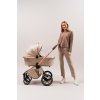 MUUVO kombinált babakocsi Quick Boho szett 2az1-ben + CYBEX Aton B2 i-Size gyerekülés + bázis (Variáns Beige)