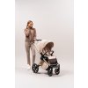 MUUVO kombinált babakocsi Quick Boho szett 2az1-ben + CYBEX Aton B2 i-Size gyerekülés + bázis (Variáns Beige)