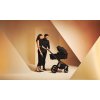 MUUVO Quick SE 2 kombinált babakocsi szett 2az1-ben + CYBEX Aton B2 i-Size gyerekülés  + bázis (Variáns Chromium black)