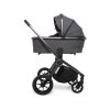 MUUVO Quick SE 2 kombinált babakocsi szett 2az1-ben + CYBEX Aton B2 i-Size gyerekülés  + bázis (Variáns Chromium black)