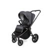 MUUVO Quick SE 2 kombinált babakocsi szett 2az1-ben + CYBEX Aton B2 i-Size gyerekülés  + bázis (Variáns Chromium black)