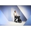 MUUVO Quick SE 2 kombinált babakocsi szett 2az1-ben + CYBEX Aton B2 i-Size gyerekülés  + bázis (Variáns Chromium black)