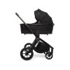 MUUVO Quick SE 2 kombinált babakocsi szett 2az1-ben + CYBEX Aton B2 i-Size gyerekülés  + bázis (Variáns Chromium black)