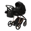 ADAMEX Quantum Special Edition kombinált babakocsi (Variáns Black/Gold)
