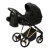 ADAMEX Quantum Special Edition kombinált babakocsi (Variáns Black/Gold)