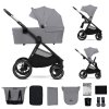 KINDERKRAFT  Nea 2 2 az 1-ben kombinált babakocsi (Variáns Platinum Grey)