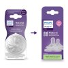 Philips AVENT Natural Response cumi 4-es szintű közepes áramlás, 3 hónaptól, 2 db (Variáns 4-es szintű közepes áramlás)