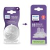 Philips AVENT Natural Response cumi 6-os szintű áramlás kásákra, 6 hónaptól, 2 db (Variáns 6-os szintű áramlás kásákra)
