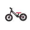 QPLAY Racer air (Titanium) futóbicikli, 3 - 6 évig, 30 kg-ig (Variáns Black/ Red)