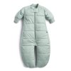 ERGOPOUCH Suit Sage hálózsák és kezeslábas 2 az 1-ben biopamut,2,5 tog (Variáns 3-12 hónapig, 6-12 kg)